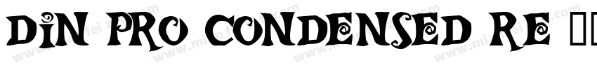 DIN-PRO-CONDENSED RE字体转换